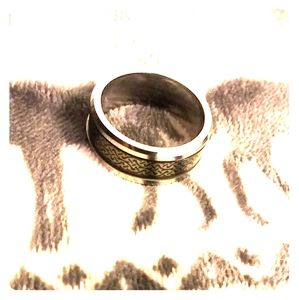 Tungsten mens wedding band